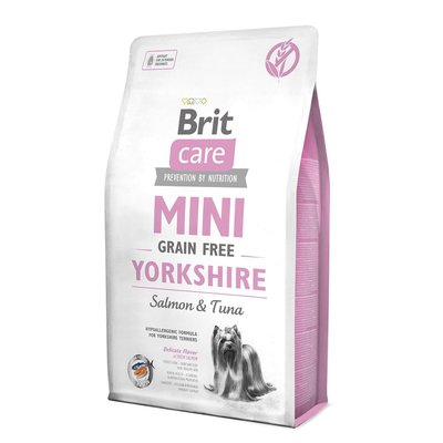Brit Care Mini GF Yorkshire - Сухой корм для йоркширских терьеров 2 кг (лосось и тунец)