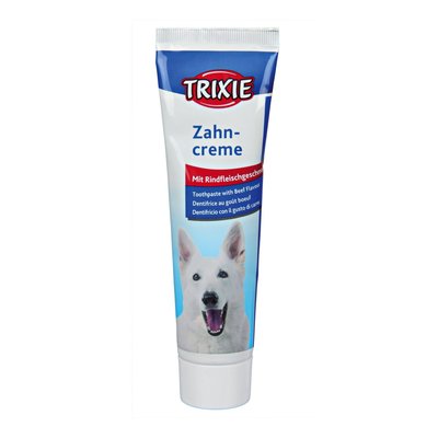 Trixie Зубная паста для собак со вкусом говядины, 100 г