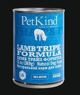 PetKind Lamb Tripe Formula консерва для собак з ягням та рубцем 369 г