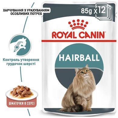 Royal Canin (Роял Канин) HAIRBALL CARE Влажный корм для кошек для выведения комочков шерсти