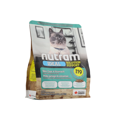 NUTRAM Ideal Solution Support Skin Coat Stomach холистик корм для кошек чувствительное пищеварение 20 кг