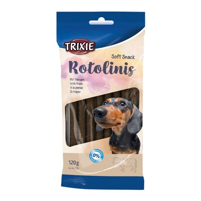 Лакомство для собак Trixie Rotolinis 120 г (рубец)