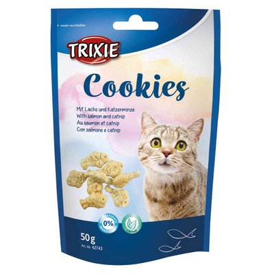 Ласощі для кішок Trixie Cookies 50 г (лосось)