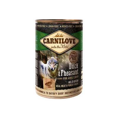 Carnilove Duck & Pheasant Вологий корм для собак 400 г (качка та фазан)