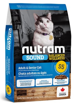 NUTRAM Sound Balanced Wellness Adult Cat холистик корм для взрослых котов 1,13 кг