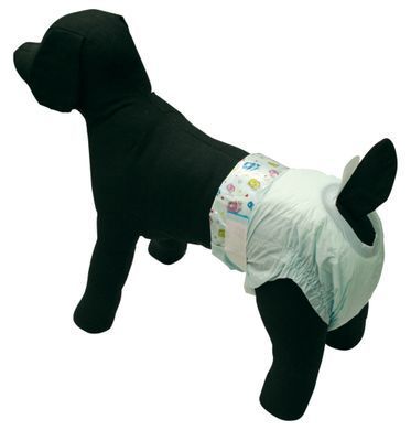 Підгузки для собак вагою 6-10 кг Croci Dog Nappy L 34-48 см, 10 шт