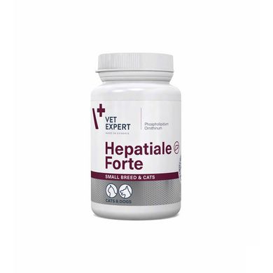 Hepatiale Forte Small Breed добавка для мелких собак и кошек 40 капсул - VetExpert