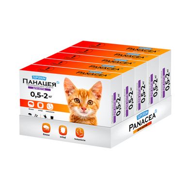 Superium Панацея, протипаразитарна таблетка для котів 0,5-2 кг