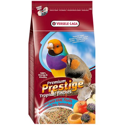 Versele-Laga Prestige Premium Tropical Birds зернова суміш корм для тропічних птахів, 1 кг