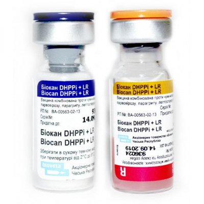 Біокан DHPPi+LR Вакцина для собак