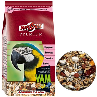 Versele-Laga Prestige Premium Parrots зернова суміш корм для великих папуг, 1 кг