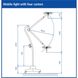 Світильник операційний Mach LED 130F на рухомій стійці