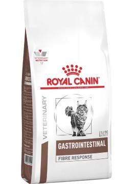 Royal Canin (Роял Канин) Gastrointestinal Fibre Response Сухой полнорационный корм с повышенным содержанием клетчатки для кошек при запорах 0,4 кг