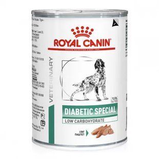 Вологий корм Royal Canin Diabetic Special Low Carbohydrate при цукровому діабеті у собак, 410 г