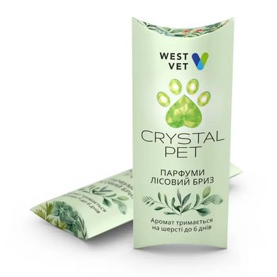 West Vet Духи для собак и кошек Crystal Pet Лесной бриз - 5 мл