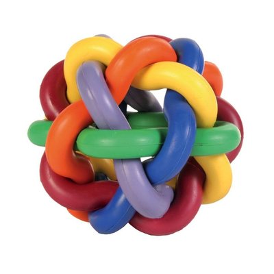 Игрушка для собак Trixie Мяч плетёный d=10 см (резина)