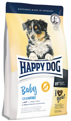 Happy Dog (Хэппи Дог) - Baby Grainfree Сухой беззерновой корм для щенков средних и крупных пород с чувствительным пищеварением 10 кг