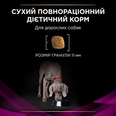 Purina Pro Plan Veterinary Diets UR URINARY - Лікувальний сухий корм для собак при захворюваннях сечовивідних шляхів 1,5 кг