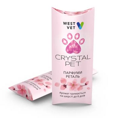 West Vet Парфуми для собак та котів Crystal Pet Реталь - 5 мл