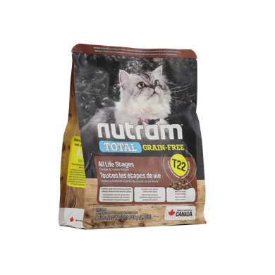 NUTRAM TOTAL GF Turkey & Chiken Cat холистик корм для котов БЕЗ ЗЛАКОВ с индейкой и курицей 20 кг