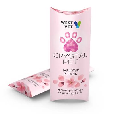 West Vet Духи для собак и кошек Crystal Pet Реталь - 5 мл