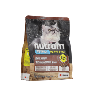 NUTRAM TOTAL GF Turkey & Chiken Cat холістик корм для котiв БЕЗ ЗЛАКІВ з індичкою та куркою 340 г