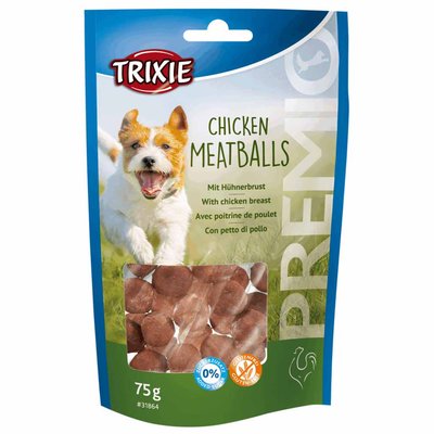 Лакомство для собак Trixie PREMIO Chicken Meatballs 75 г (курица)