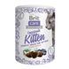 Brit Care Crunchy Cracker Superfruits - Ласощі для кошенят 100 г (курка, кокос і чорниця)