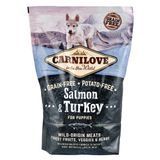 Carnilove Salmon & Turkey Puppy cухой корм для щенков всех пород 1,5 кг (лосось и индейка)