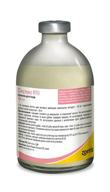 Zoetis СИНУЛОКС для иньекций, Synulox RTU - Антибактериальный препарат для собак и кошек 100 мл