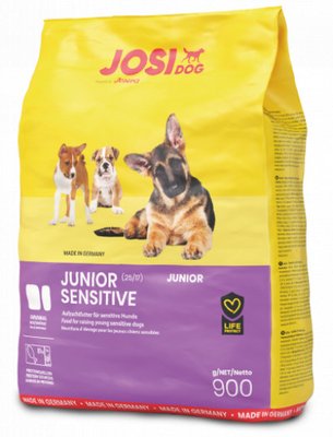 JosiDog Junior Sensitive сухий корм для собак (ЙозіДог Юніор Сенсітів) 900 г