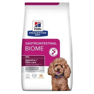Hill&rsquo;s Prescription Diet Gastrointestinal Biome Mini - Сухий корм для собак з куркою 1 кг