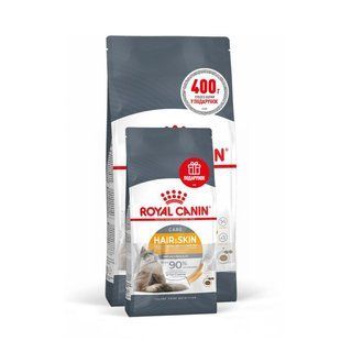 Royal Canin (Роял Канін) HAIR & SKIN CARE Сухий корм для кішок для підтримки здоров'я шкіри і блиску шерсті 2 кг + 400 г