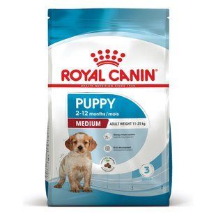 Royal Canin (Роял Канін) MEDIUM PUPPY Cухой корм для цуценят середніх порід 15 кг