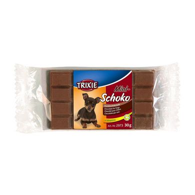 Ласощі для собак Trixie «Mini Schoko Dog Chocolate» 30 г (шоколад)
