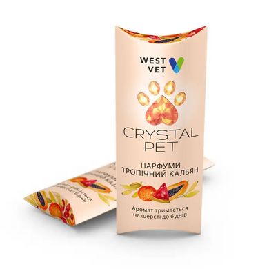 West Vet Духи для собак и кошек Crystal Pet Тропический кальян - 5 мл