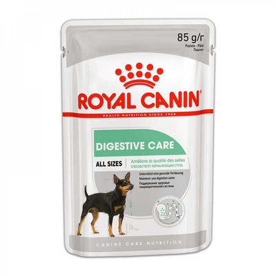 Влажный корм Royal Canin Digestive Care при чувствительном пищеварении у собак, паштет, 85 г
