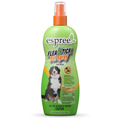 Espree Flea & Tick Spray - Репелентний спрей для собак - 355 мл