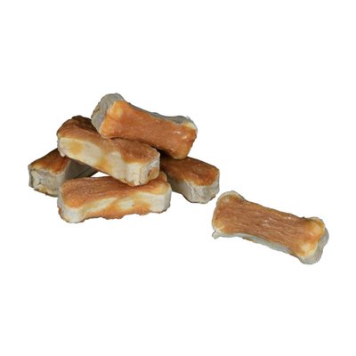 Ласощі для собак Trixie Кістка для чищення зубів Denta Fun 5 см, 120 г (курка)