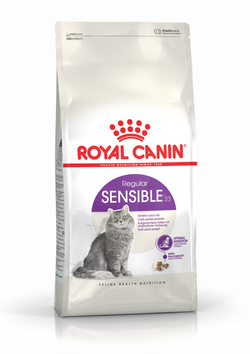 Royal Canin (Роял Канин) SENSIBLE Сухой корм для кошек с чувствительной пищеварительной системой 4 кг