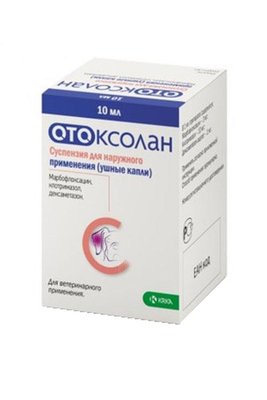 Otoxolan (Отоксолан) ушные капли для собак 10 мл