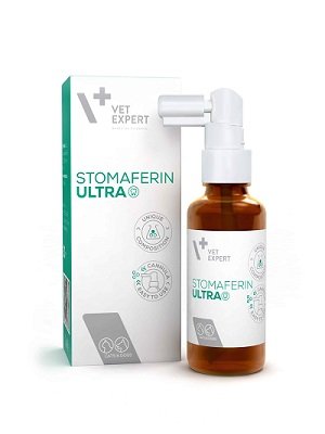 Stomaferin Ultra гель для здоровья полости рта у кошек и собак, 30 мл - VetExpert