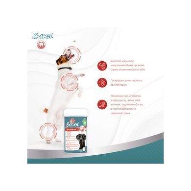 8in1 Excel &laquo;Calcium&raquo; Витамины для собак (Кальций для зубов и костей) 155 таблеток