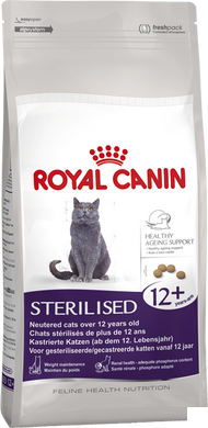 Royal Canin (Роял Канин) STERILISED 12+ Сухой корм для стерилизованных кошек в возрасте от 12 лет 2 кг