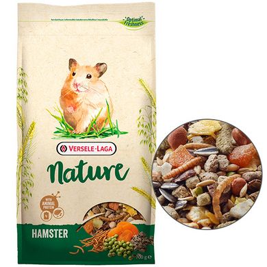 Versele-Laga Nature Hamster Верселя-лага НАТЮР ХАМСТЕР суперпреміум корм для хом'яків, 0.7 кг