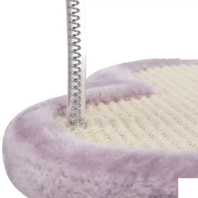 Trixie Когтеточка - столбик Junior лапа с игрушками 40 см / 38 см / 50 см (сиреневая)