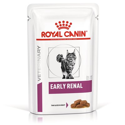Вологий корм Royal Canin Early Renal Feline при захворюваннях нирок у котів, 85 г