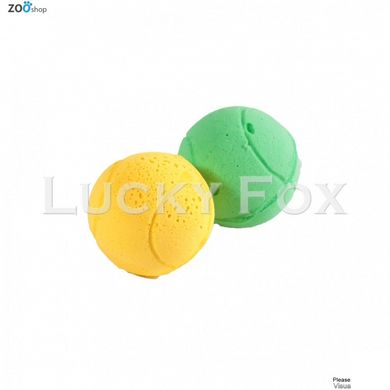 Мяч зефирный теннис, одноцв, 4 см