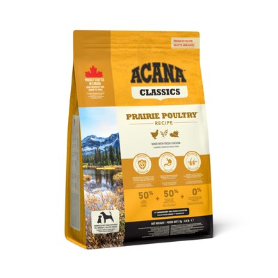 ACANA Classic Prairie Poultry Recipe Сухой корм для собак и щенков всех пород 0,34 кг