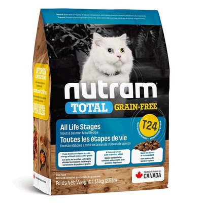 NUTRAM TOTAL GF Salmon & Trout Cat холистик корм для котов БЕЗ ЗЛАКОВ с лососем и форелью 20 кг